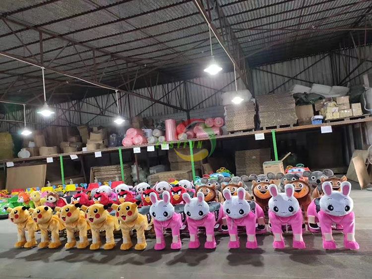 animal rides on toy